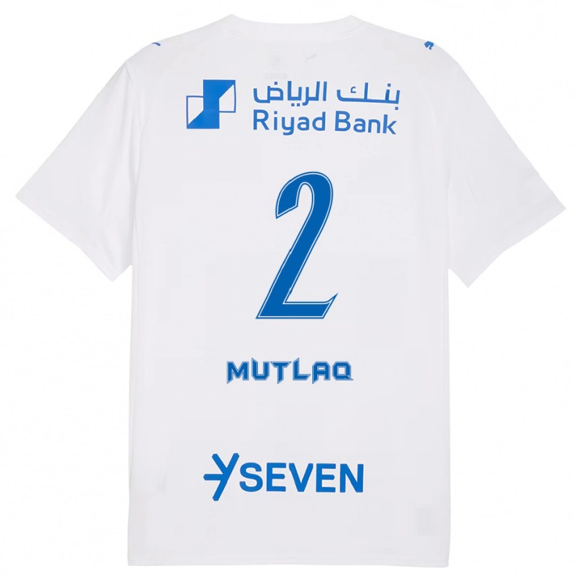 Danxen Kinder Mohrah Mutlaq #2 Weiß Blau Auswärtstrikot Trikot 2025/26 T-Shirt Schweiz