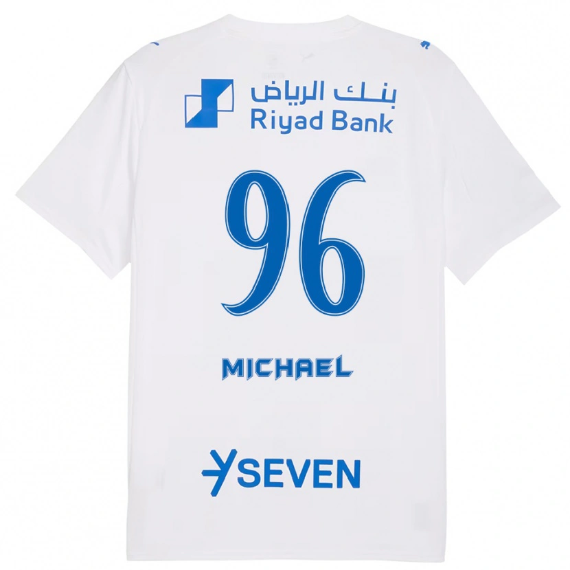 Danxen Kinder Michael #96 Weiß Blau Auswärtstrikot Trikot 2025/26 T-Shirt Schweiz