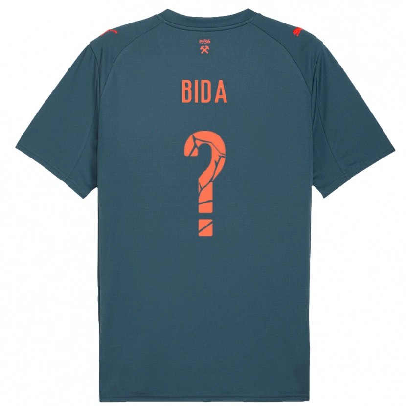 Danxen Kinder Denys Bida #0 Marineblau Rot Auswärtstrikot Trikot 2025/26 T-Shirt Schweiz