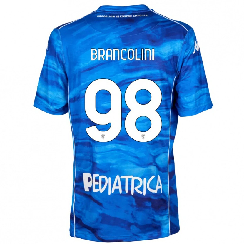 Danxen Herren Federico Brancolini #98 Blau Weiß Heimtrikot Trikot 2025/26 T-Shirt Schweiz