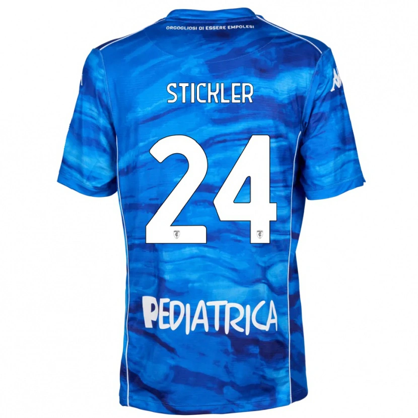 Danxen Herren Mateo Stickler #24 Blau Weiß Heimtrikot Trikot 2025/26 T-Shirt Schweiz