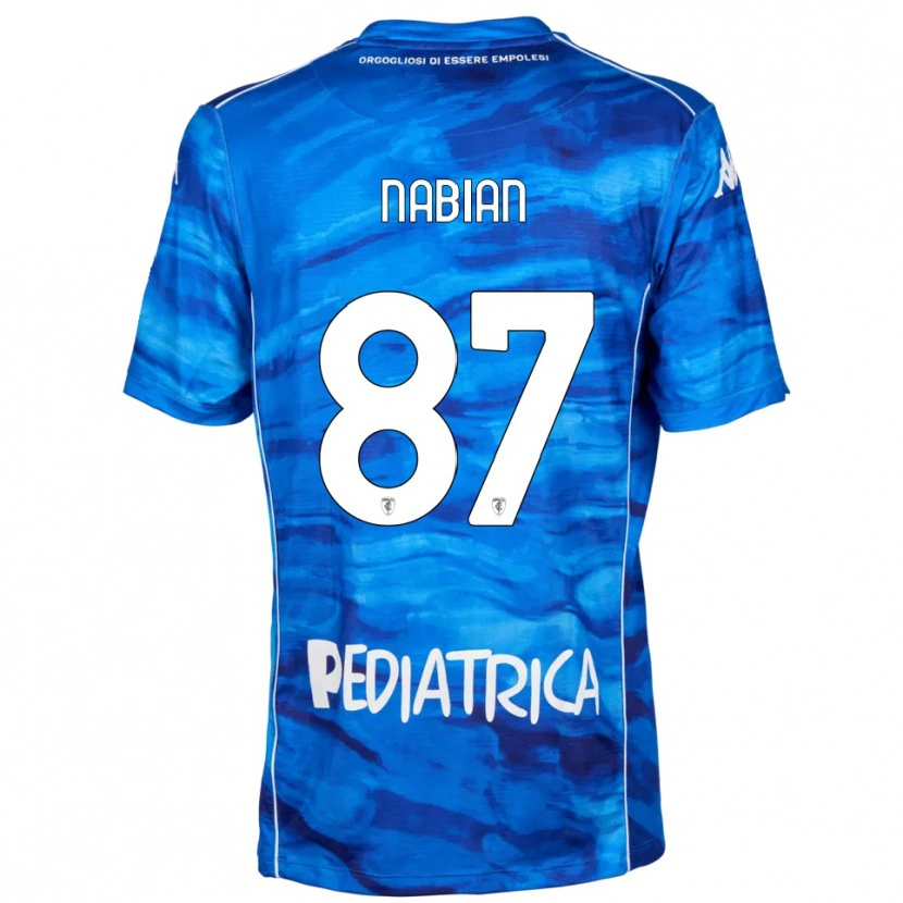Danxen Herren Herculano Nabian #87 Blau Weiß Heimtrikot Trikot 2025/26 T-Shirt Schweiz