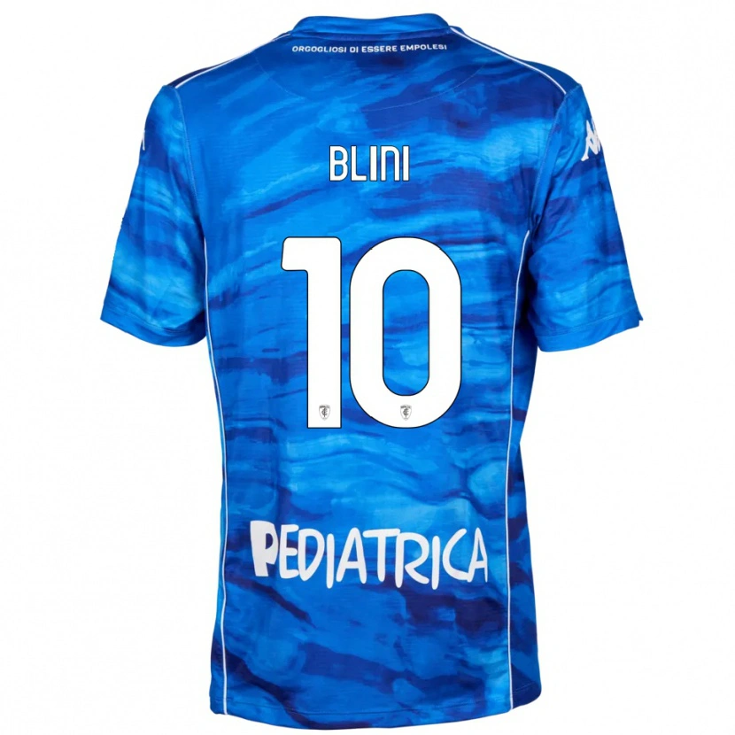 Danxen Herren Oliver Blini #10 Blau Weiß Heimtrikot Trikot 2025/26 T-Shirt Schweiz