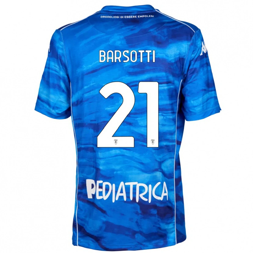 Danxen Herren Leonardo Barsotti #21 Blau Weiß Heimtrikot Trikot 2025/26 T-Shirt Schweiz