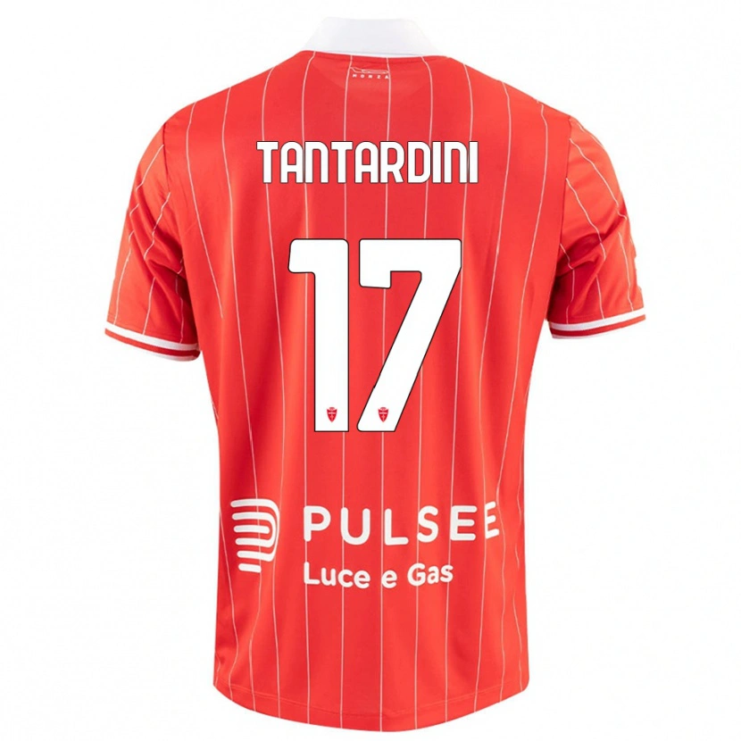 Danxen Herren Tommaso Tantardini #17 Rot Weiß Heimtrikot Trikot 2025/26 T-Shirt Schweiz