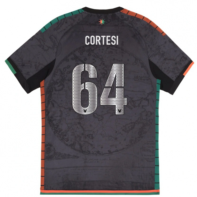 Danxen Herren Serena Cortesi #64 Dunkelgrau Heimtrikot Trikot 2025/26 T-Shirt Schweiz