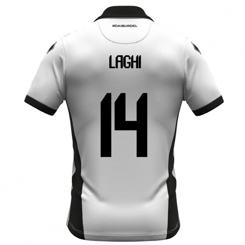 Danxen Herren Riccardo Laghi #14 Weiß Schwarz Orange Heimtrikot Trikot 2025/26 T-Shirt Schweiz