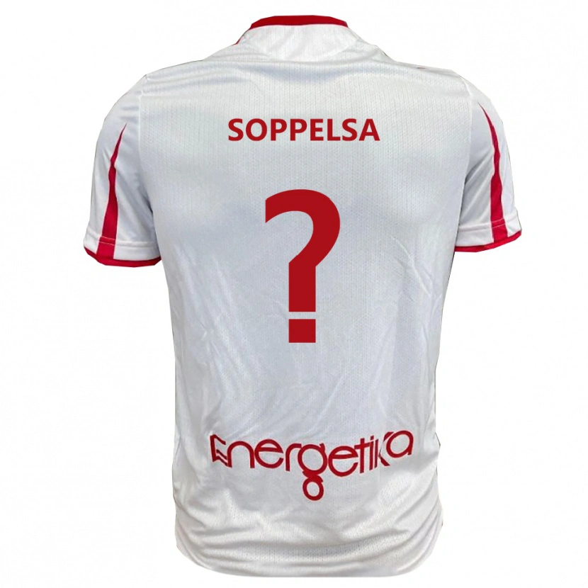 Danxen Herren Mattia Soppelsa #0 Weiß Rot Heimtrikot Trikot 2025/26 T-Shirt Schweiz
