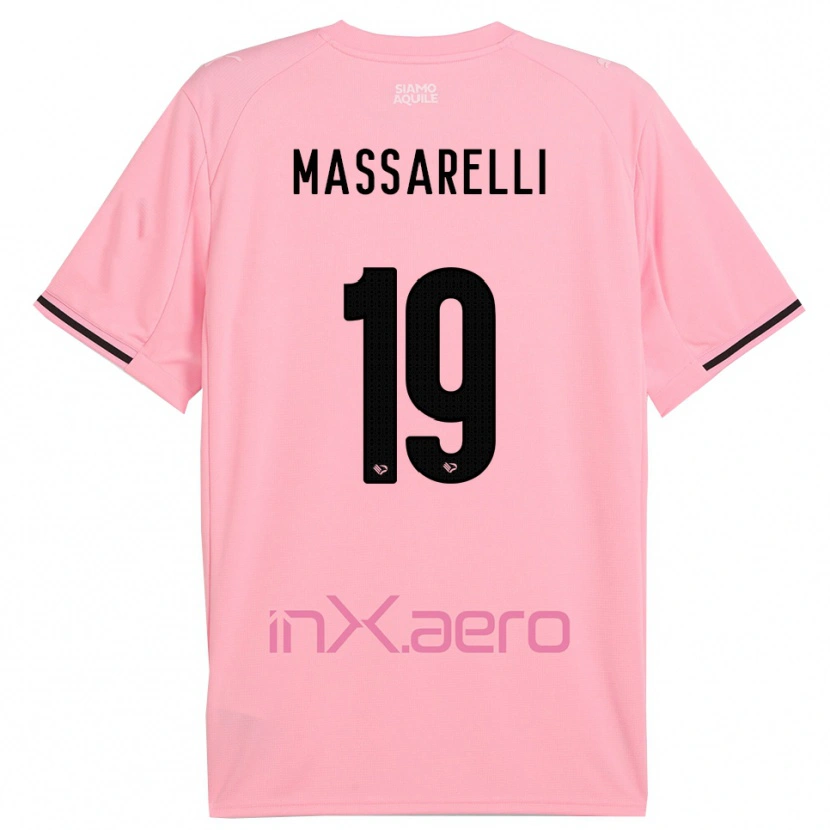 Danxen Herren Francesco Massarelli #19 Pink Schwarz Heimtrikot Trikot 2025/26 T-Shirt Schweiz