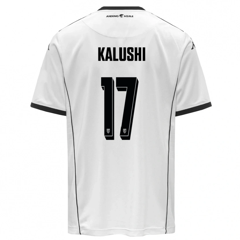 Danxen Herren Marvin Kalushi #17 Weiß Schwarz Heimtrikot Trikot 2025/26 T-Shirt Schweiz