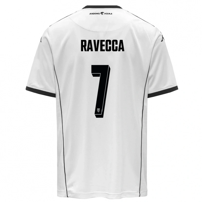 Danxen Herren Edoardo Ravecca #7 Weiß Schwarz Heimtrikot Trikot 2025/26 T-Shirt Schweiz