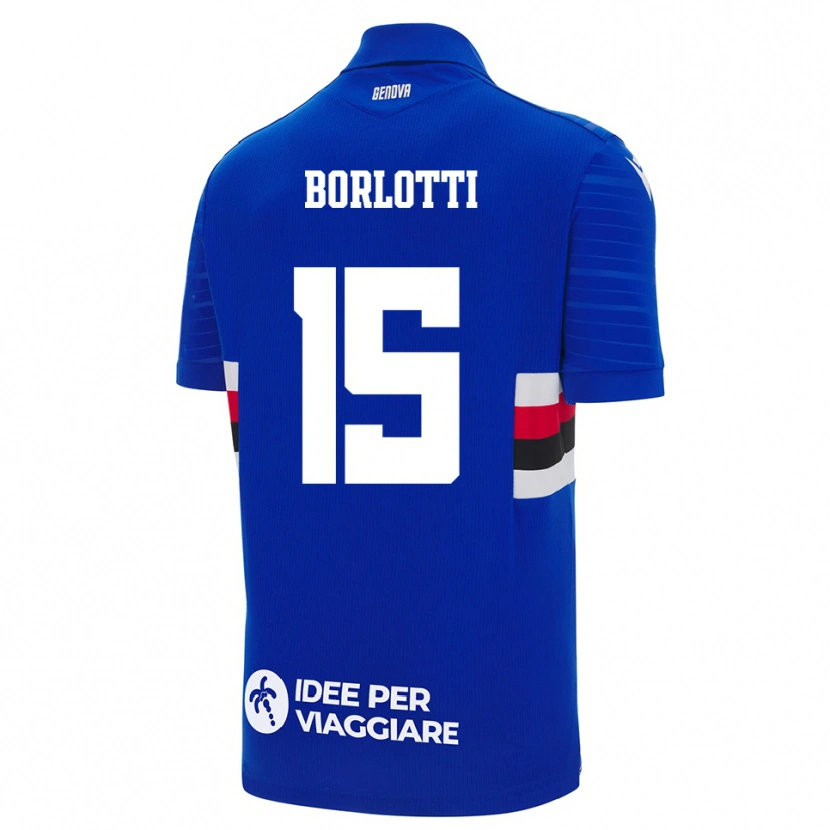 Danxen Herren Lorenzo Borlotti #15 Blau Weiß Heimtrikot Trikot 2025/26 T-Shirt Schweiz