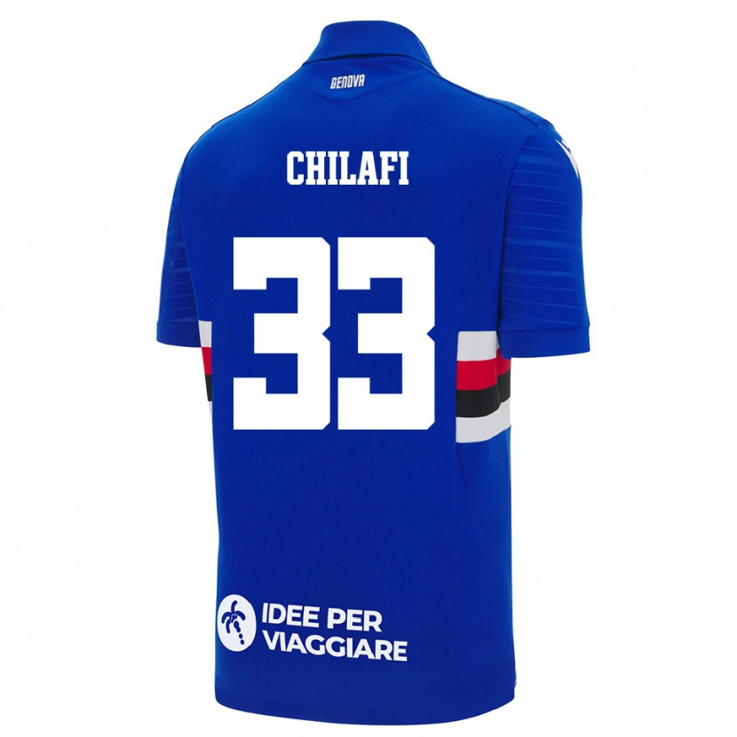 Danxen Herren Ardijan Chilafi #33 Blau Weiß Heimtrikot Trikot 2025/26 T-Shirt Schweiz