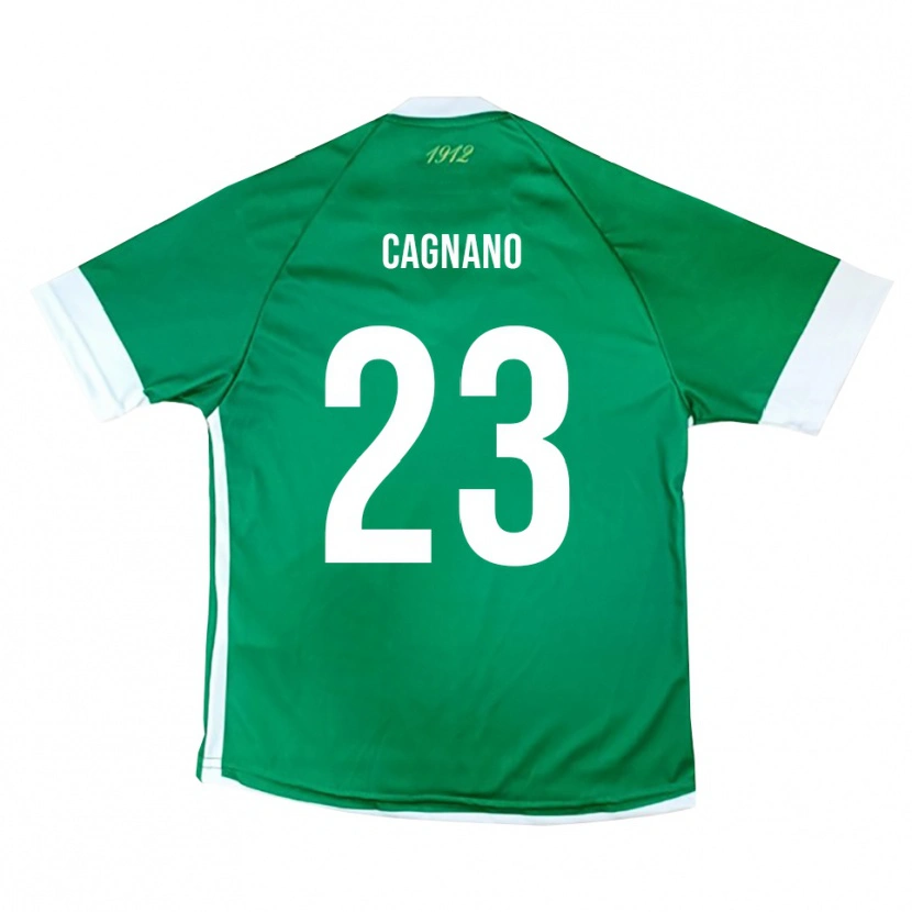 Danxen Herren Andrea Cagnano #23 Grün Weiß Heimtrikot Trikot 2025/26 T-Shirt Schweiz