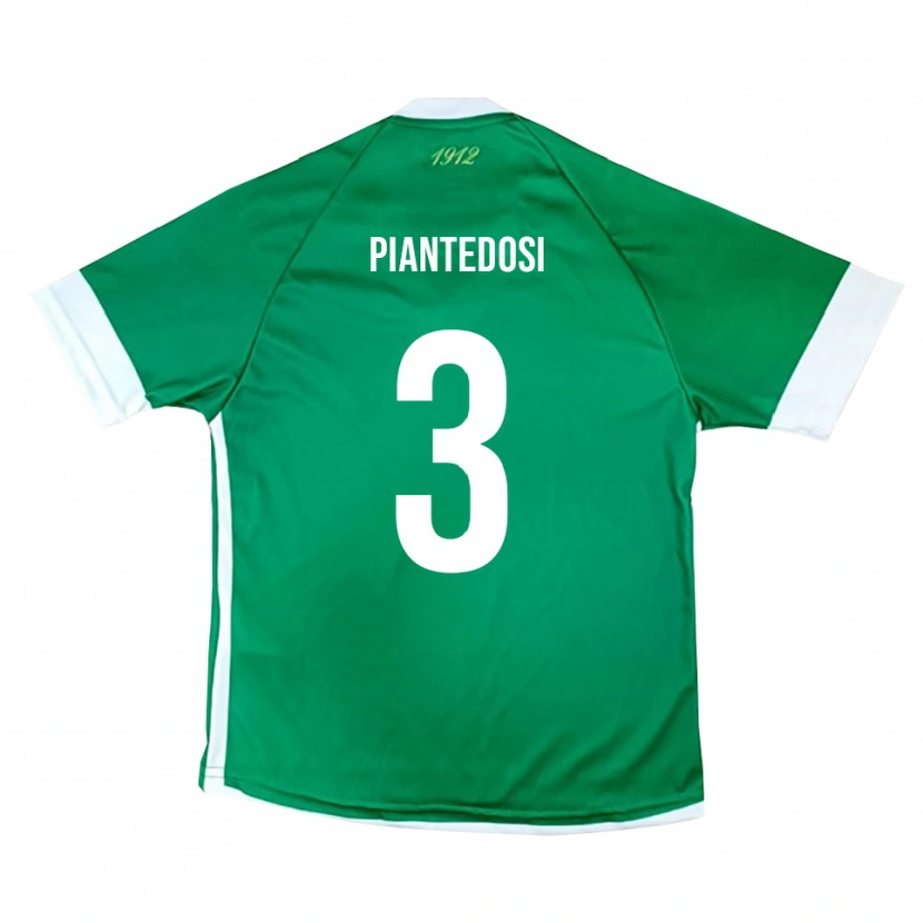 Danxen Herren Alessio Piantedosi #3 Grün Weiß Heimtrikot Trikot 2025/26 T-Shirt Schweiz