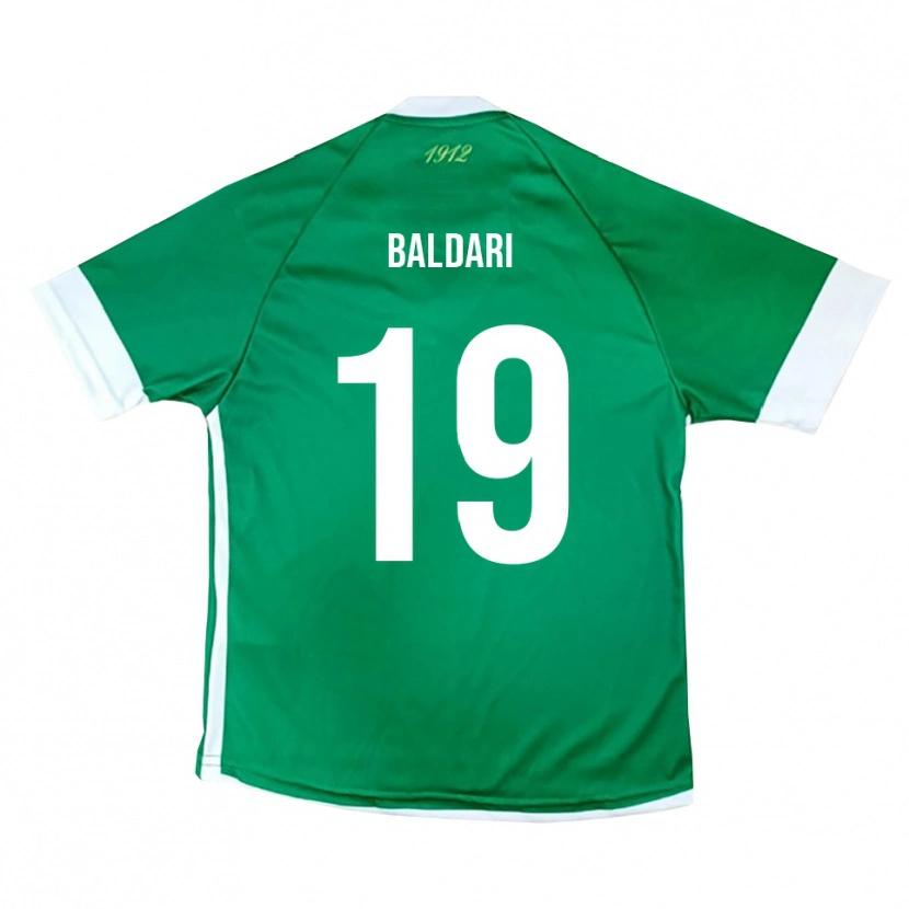 Danxen Herren Gabriele Baldari #19 Grün Weiß Heimtrikot Trikot 2025/26 T-Shirt Schweiz
