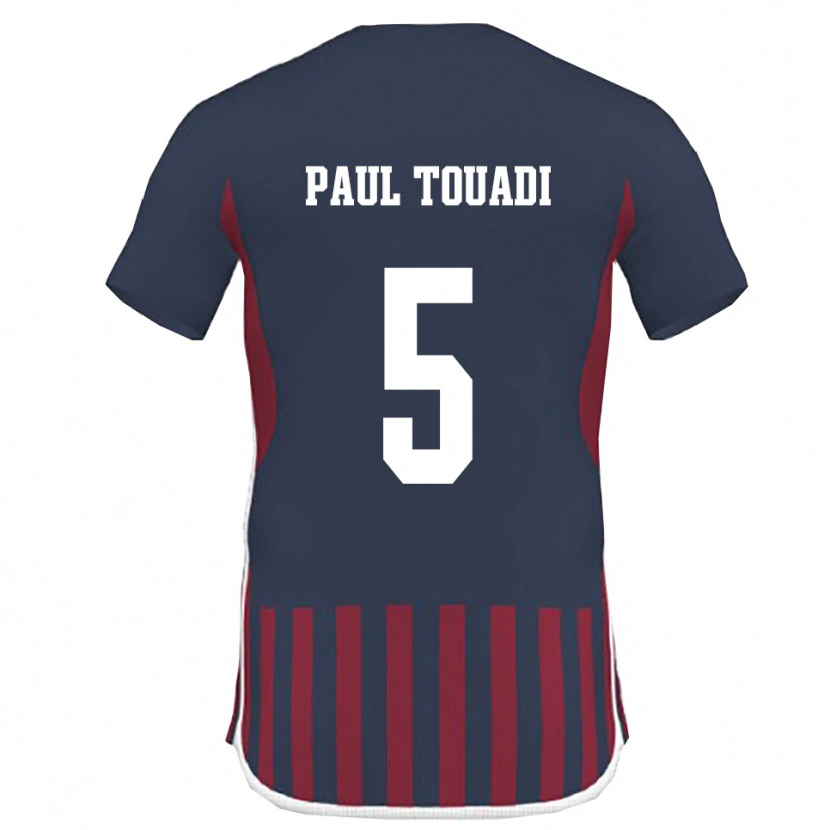 Danxen Herren Jean Paul Touadi #5 Marineblau Rot Heimtrikot Trikot 2025/26 T-Shirt Schweiz