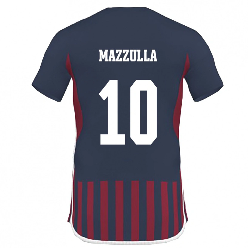 Danxen Herren Adolfo Mazzulla #10 Marineblau Rot Heimtrikot Trikot 2025/26 T-Shirt Schweiz