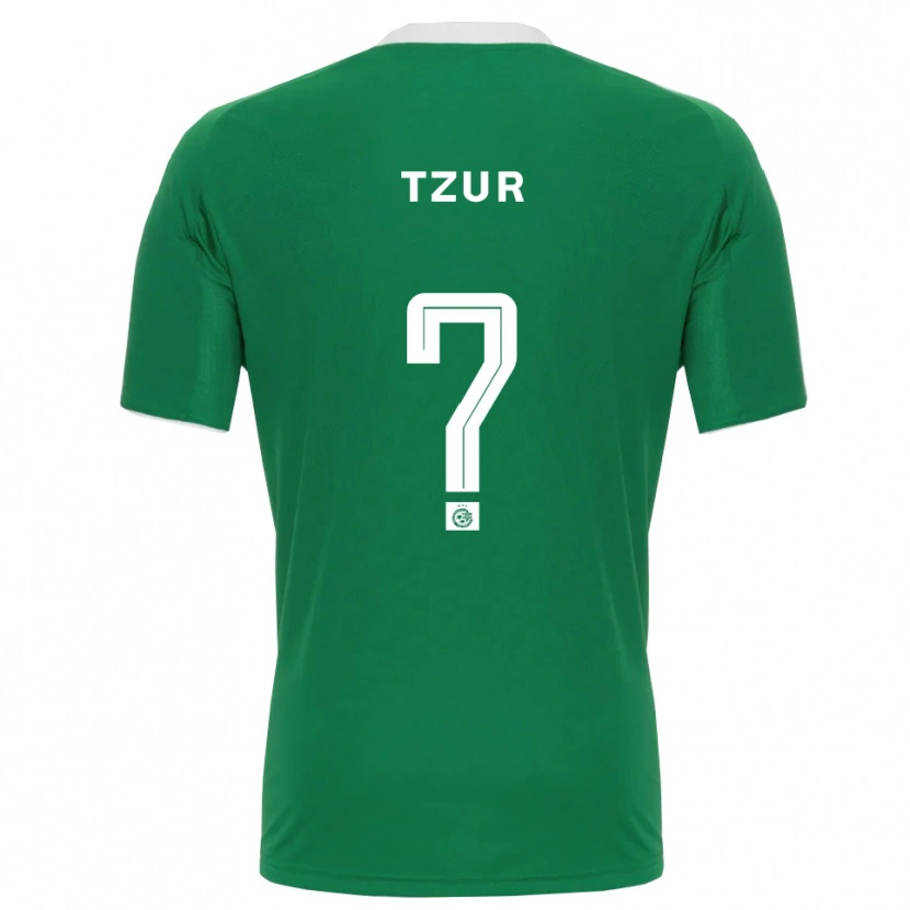 Danxen Herren Adi Tzur #0 Grün Weiß Heimtrikot Trikot 2025/26 T-Shirt Schweiz
