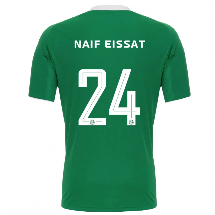 Danxen Herren Lisav Naif Eissat #24 Grün Weiß Heimtrikot Trikot 2025/26 T-Shirt Schweiz