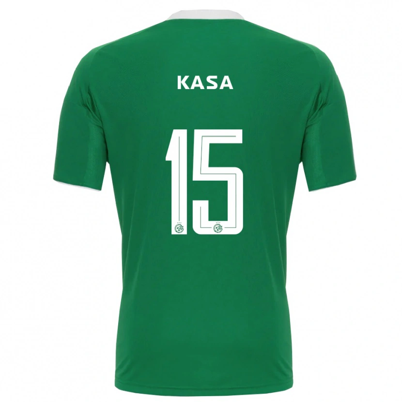 Danxen Herren Lior Kassa #15 Grün Weiß Heimtrikot Trikot 2025/26 T-Shirt Schweiz