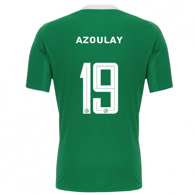 Danxen Herren Ethane Azoulay #19 Grün Weiß Heimtrikot Trikot 2025/26 T-Shirt Schweiz