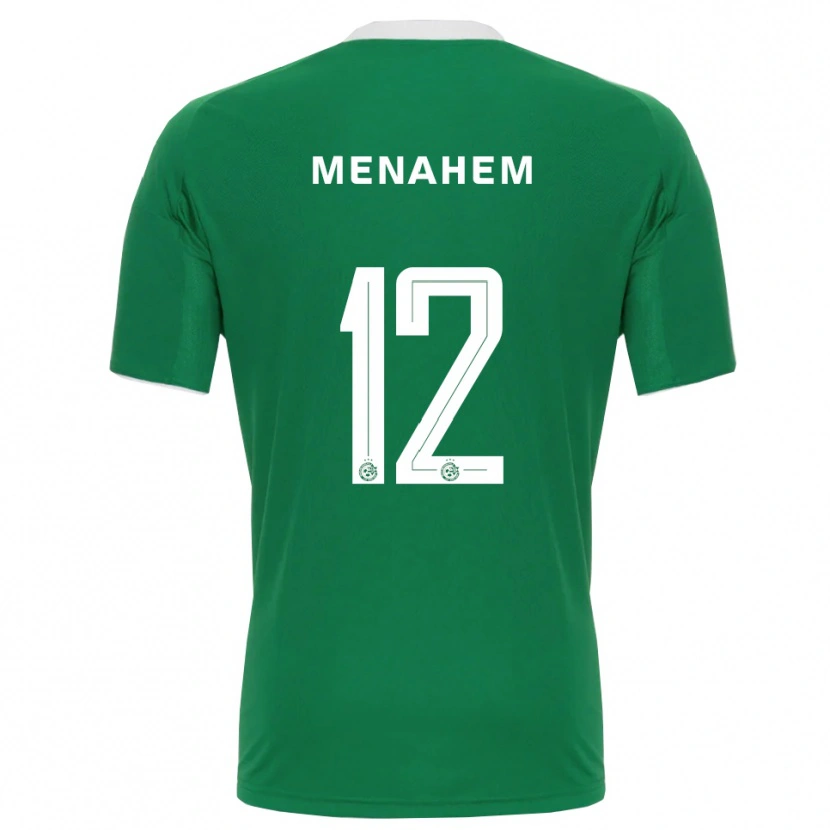Danxen Herren Sun Menahem #12 Grün Weiß Heimtrikot Trikot 2025/26 T-Shirt Schweiz