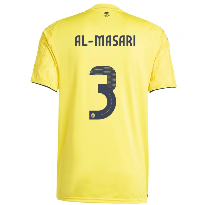 Danxen Herren Wade Al-Masari #3 Gelb Schwarz Heimtrikot Trikot 2025/26 T-Shirt Schweiz