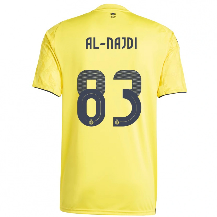 Danxen Herren Salem Al-Najdi #83 Gelb Schwarz Heimtrikot Trikot 2025/26 T-Shirt Schweiz