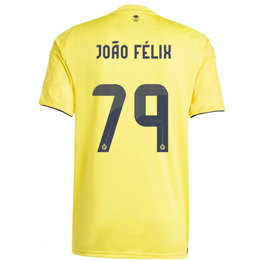 Danxen Herren João Félix #79 Gelb Schwarz Heimtrikot Trikot 2025/26 T-Shirt Schweiz
