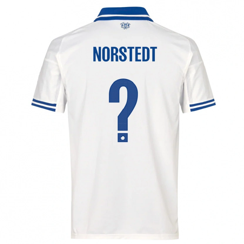 Danxen Herren Liam Norstedt #0 Weiß Blau Heimtrikot Trikot 2025/26 T-Shirt Schweiz