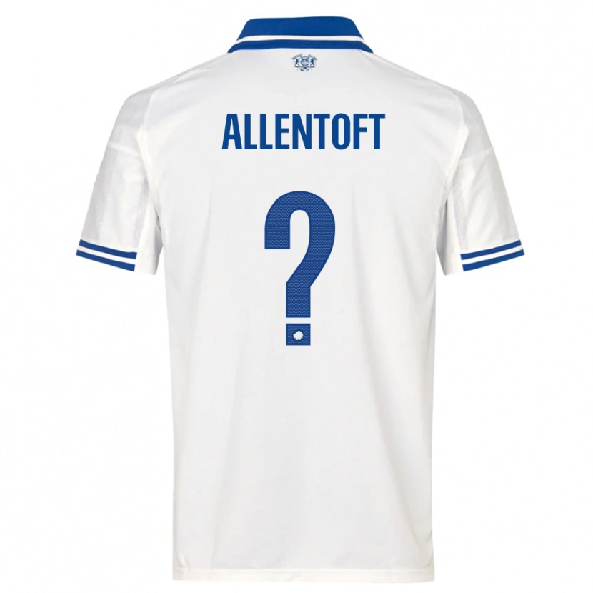 Danxen Herren Philip Allentoft #0 Weiß Blau Heimtrikot Trikot 2025/26 T-Shirt Schweiz