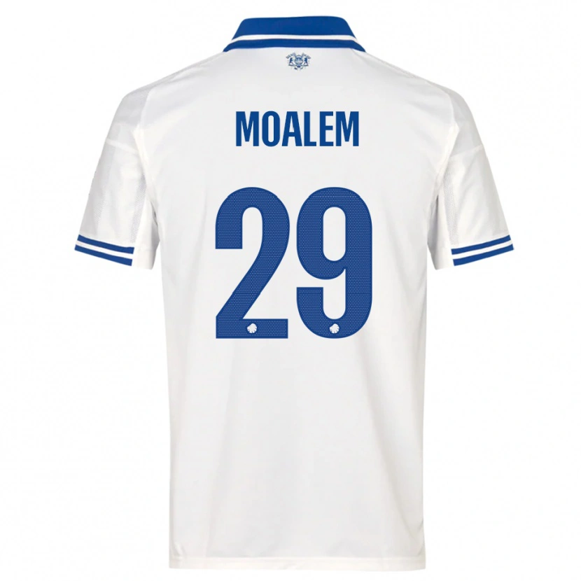 Danxen Herren Jonathan Moalem #29 Weiß Blau Heimtrikot Trikot 2025/26 T-Shirt Schweiz