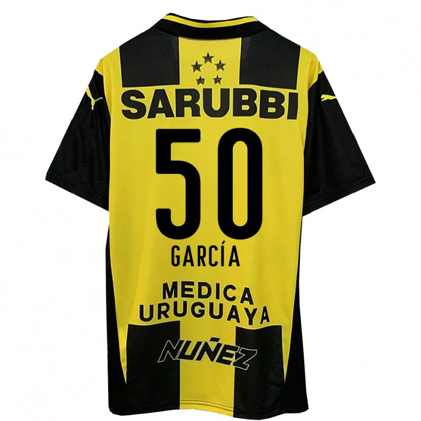 Danxen Herren Diego García #50 Gelb Schwarz Heimtrikot Trikot 2025/26 T-Shirt Schweiz