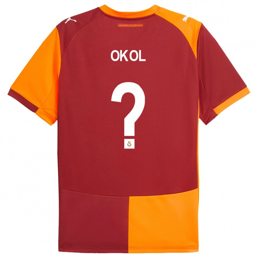 Danxen Herren Umut Okol #0 Rot Orange Heimtrikot Trikot 2025/26 T-Shirt Schweiz