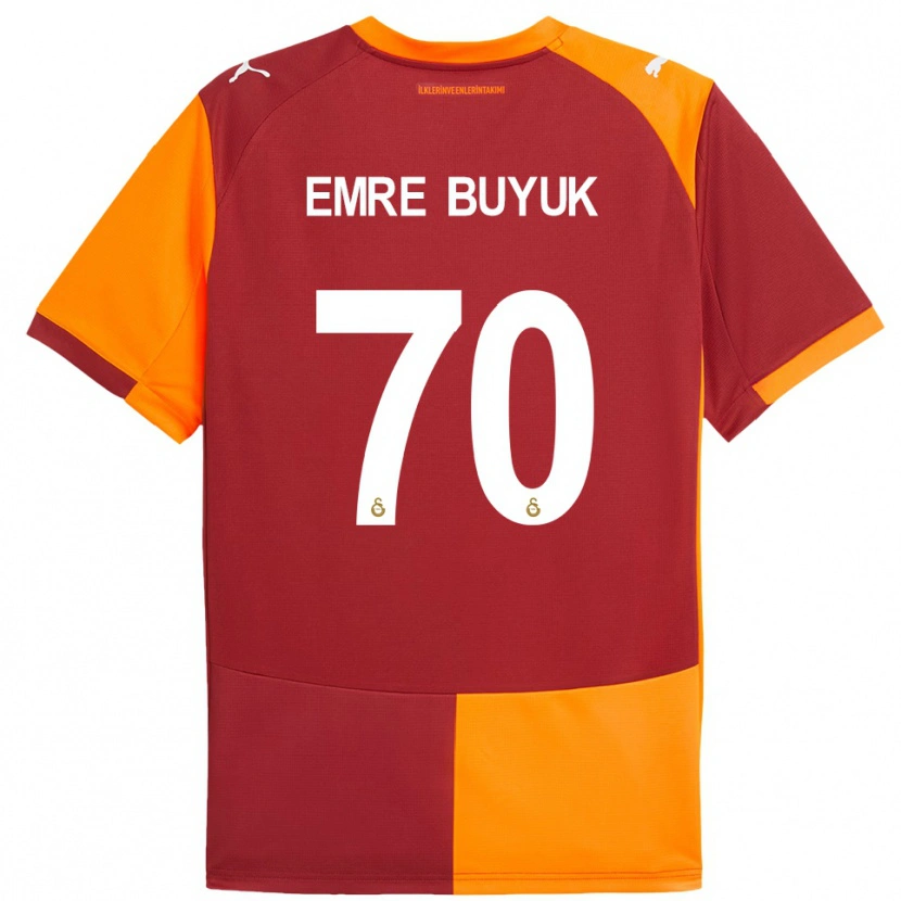 Danxen Herren Enes Emre Büyük #70 Rot Orange Heimtrikot Trikot 2025/26 T-Shirt Schweiz