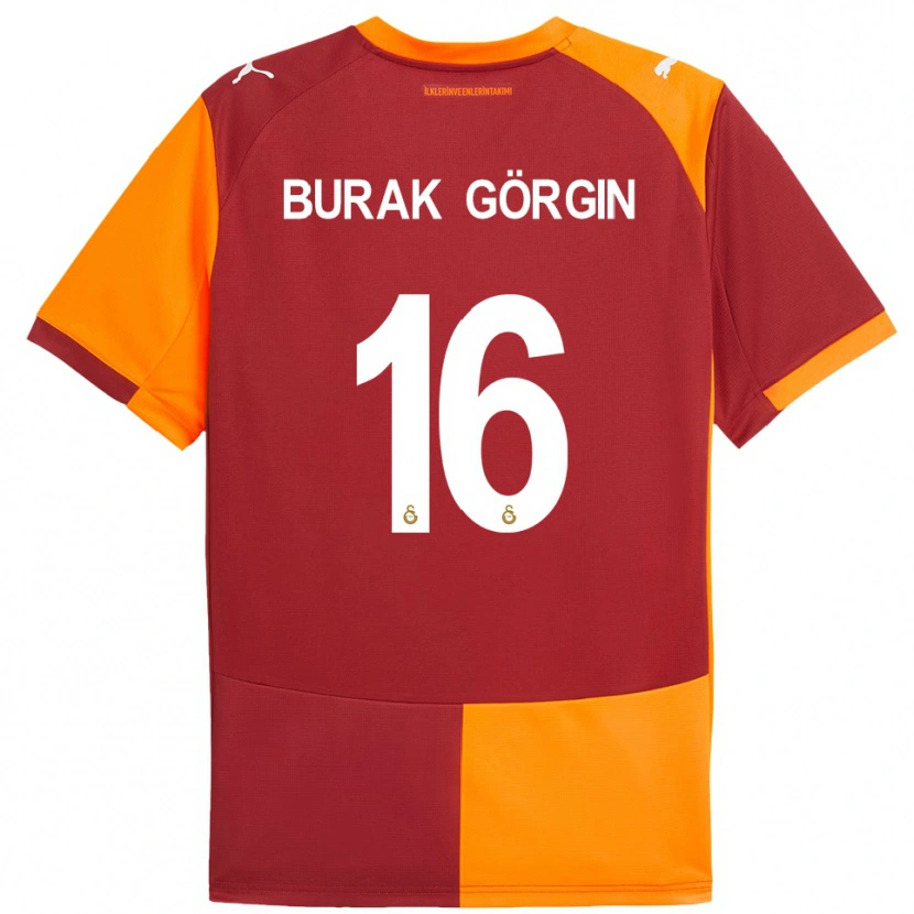 Danxen Herren Muhammet Burak Görgin #16 Rot Orange Heimtrikot Trikot 2025/26 T-Shirt Schweiz