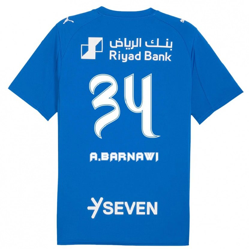 Danxen Herren Abdulsalam Barnawi #34 Blau Weiß Heimtrikot Trikot 2025/26 T-Shirt Schweiz