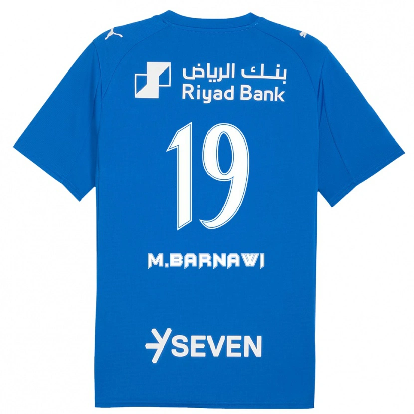 Danxen Herren Mukhtar Barnawi #19 Blau Weiß Heimtrikot Trikot 2025/26 T-Shirt Schweiz