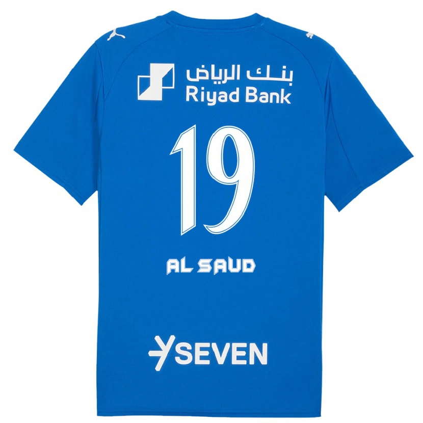 Danxen Herren Manal Al Saud #19 Blau Weiß Heimtrikot Trikot 2025/26 T-Shirt Schweiz