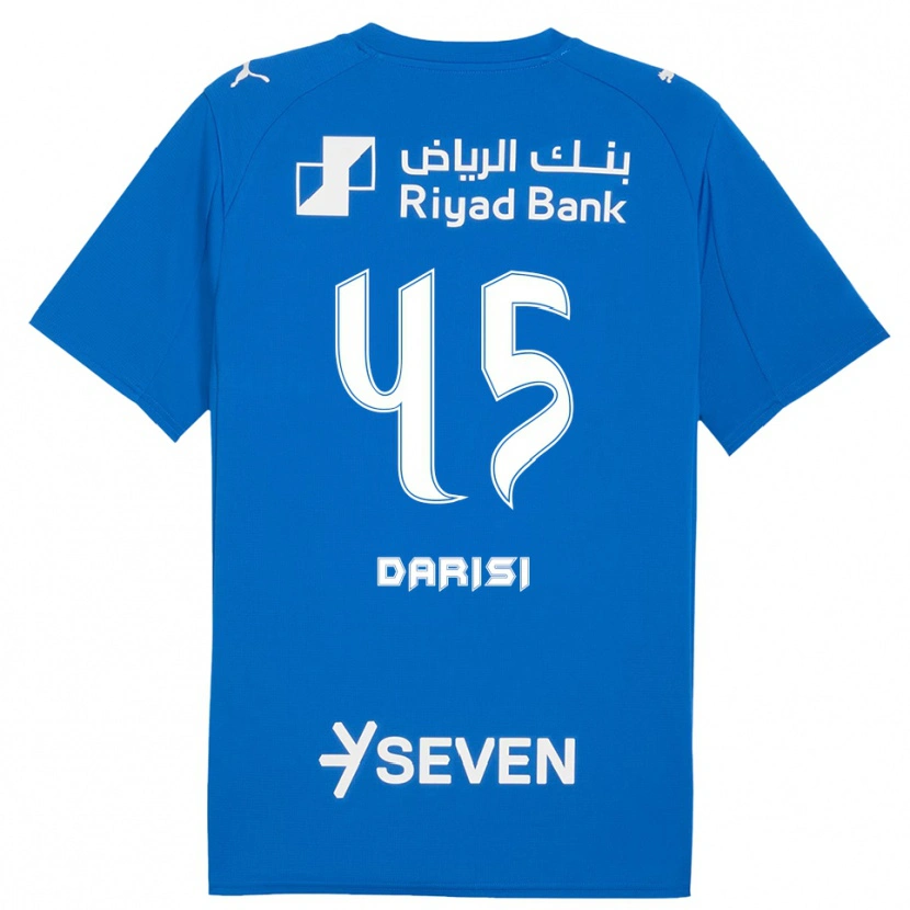 Danxen Herren Abdulkarim Darisi #45 Blau Weiß Heimtrikot Trikot 2025/26 T-Shirt Schweiz
