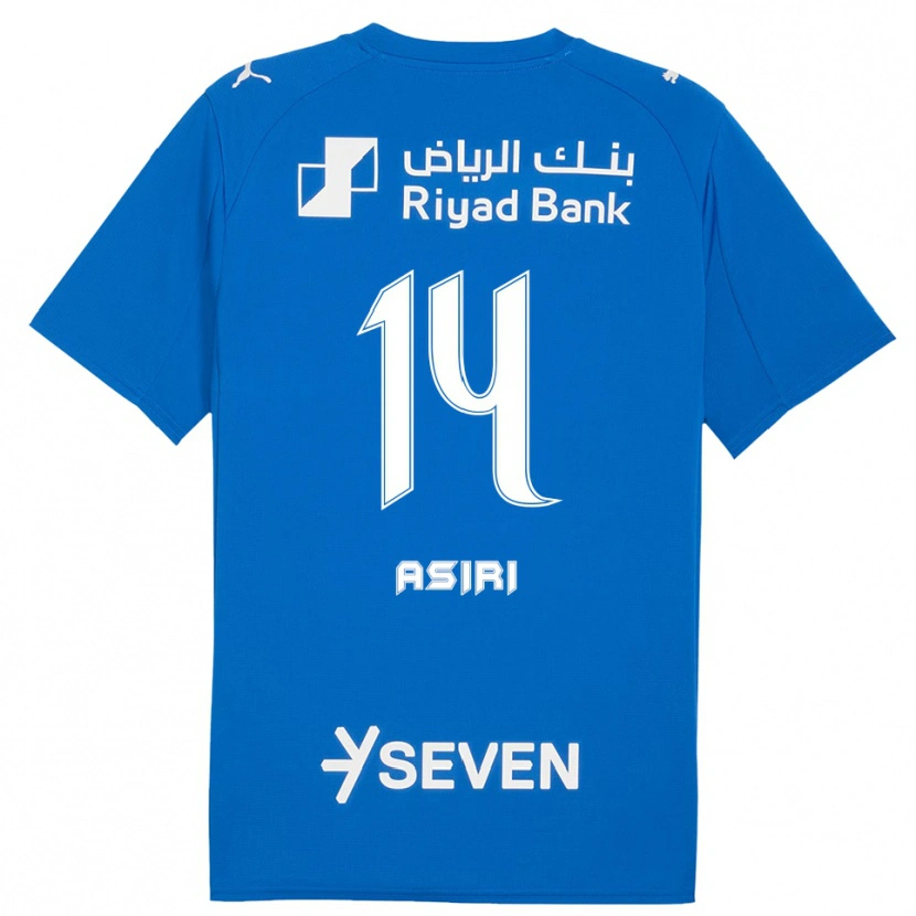 Danxen Herren Abdulaziz Asiri #14 Blau Weiß Heimtrikot Trikot 2025/26 T-Shirt Schweiz