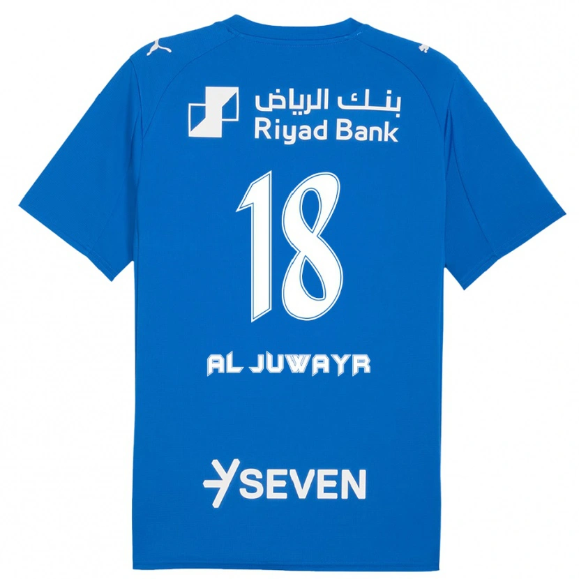 Danxen Herren Musab Al-Juwayr #18 Blau Weiß Heimtrikot Trikot 2025/26 T-Shirt Schweiz