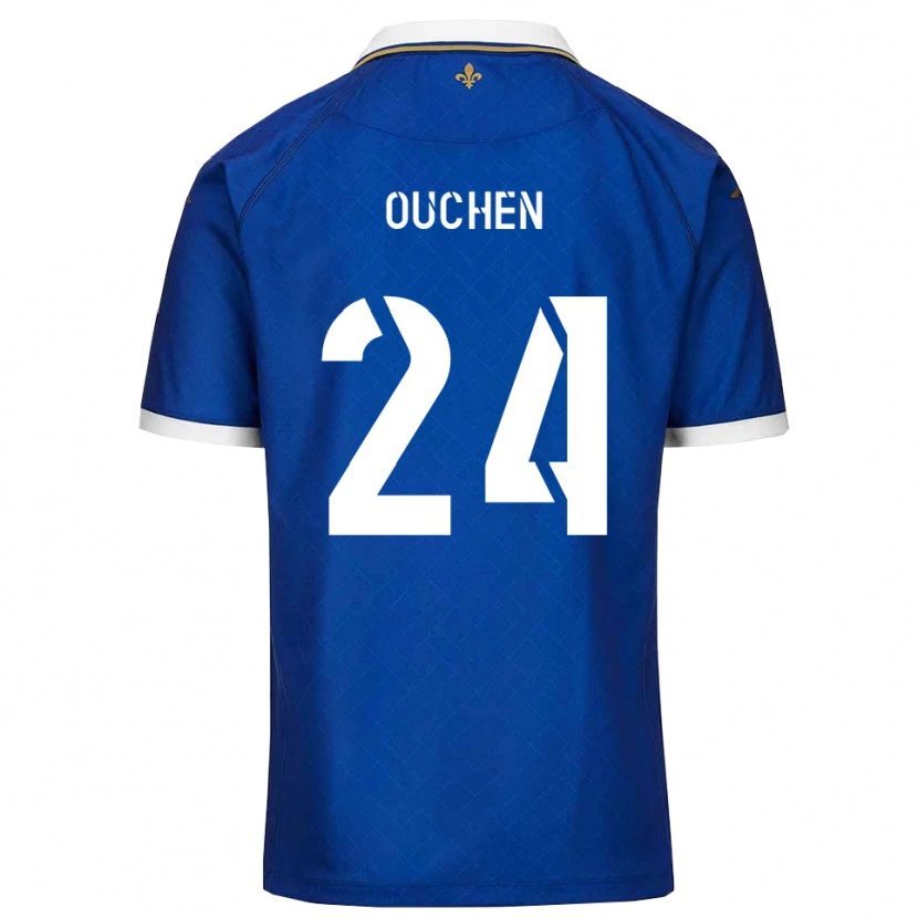 Danxen Herren Ali Ouchen #24 Blau Gold Heimtrikot Trikot 2025/26 T-Shirt Schweiz