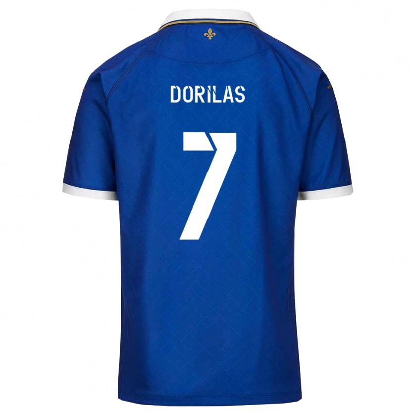 Danxen Herren Johan Dorilas #7 Blau Gold Heimtrikot Trikot 2025/26 T-Shirt Schweiz