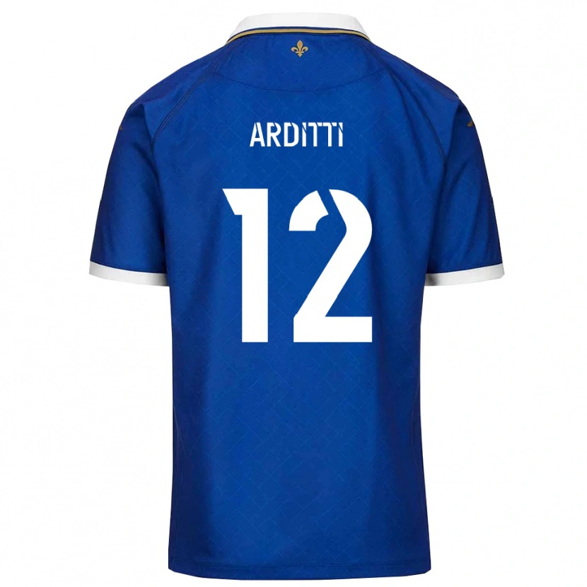Danxen Herren Nathan Arditti #12 Blau Gold Heimtrikot Trikot 2025/26 T-Shirt Schweiz