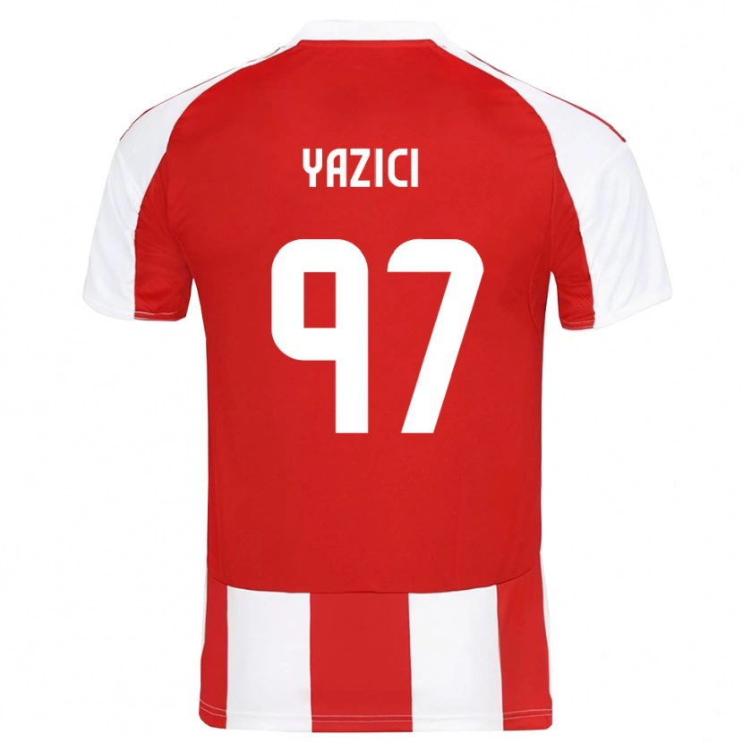Danxen Herren Yusuf Yazıcı #97 Rot Weiß Heimtrikot Trikot 2025/26 T-Shirt Schweiz