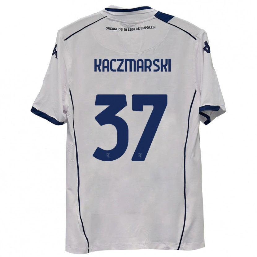 Danxen Herren Iwo Kaczmarski #37 Dunkelmarineblau Auswärtstrikot Trikot 2025/26 T-Shirt Schweiz