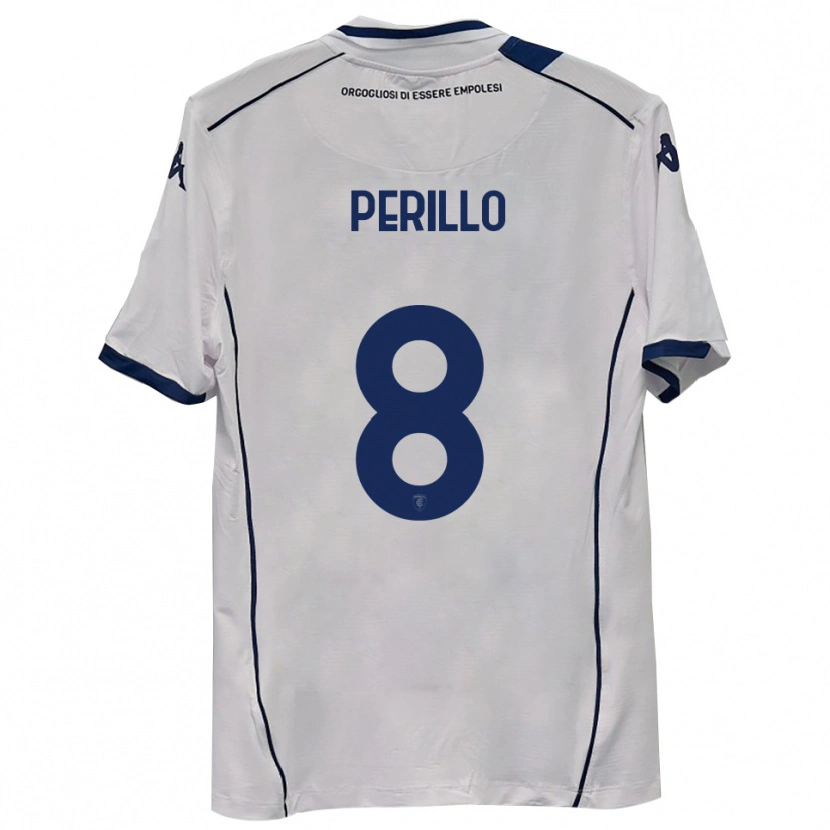 Danxen Herren Edoardo Perillo #8 Dunkelmarineblau Auswärtstrikot Trikot 2025/26 T-Shirt Schweiz