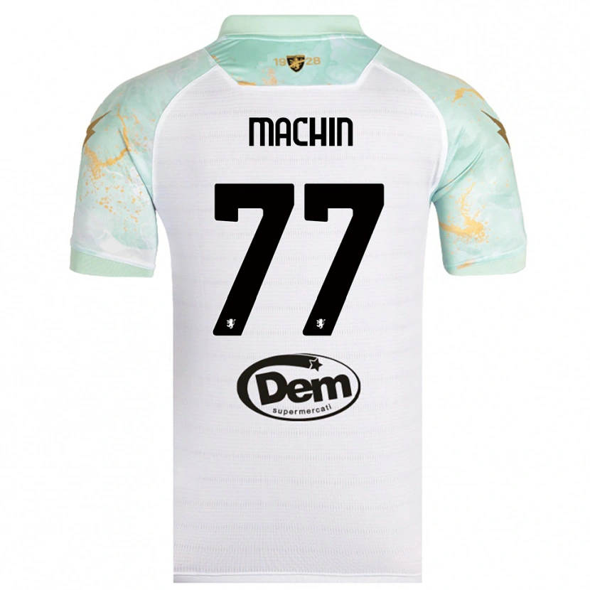 Danxen Herren José Machín #77 Weiß Schwarz Auswärtstrikot Trikot 2025/26 T-Shirt Schweiz